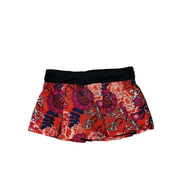 SkirtSports Dresses & Skirts - Skirt Sports Floral Tropical Skort Women's Size M Running Golf Tennis